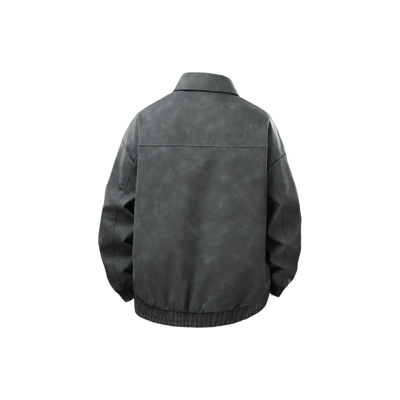 VXOXV Leather Jackets Unisex-1