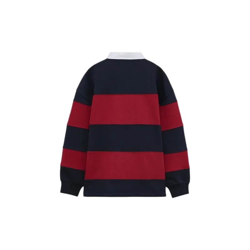 ZARA Sweatshirt Women's Burgundy-1