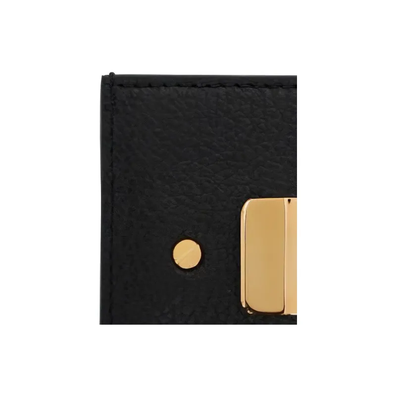 TOM FORD Logo Printed Hooked Card Holder-3