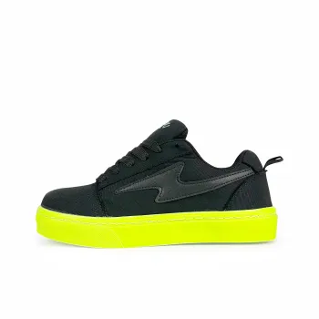 Rongchuan Low Top Skateboard Shoes Unisex Black Green