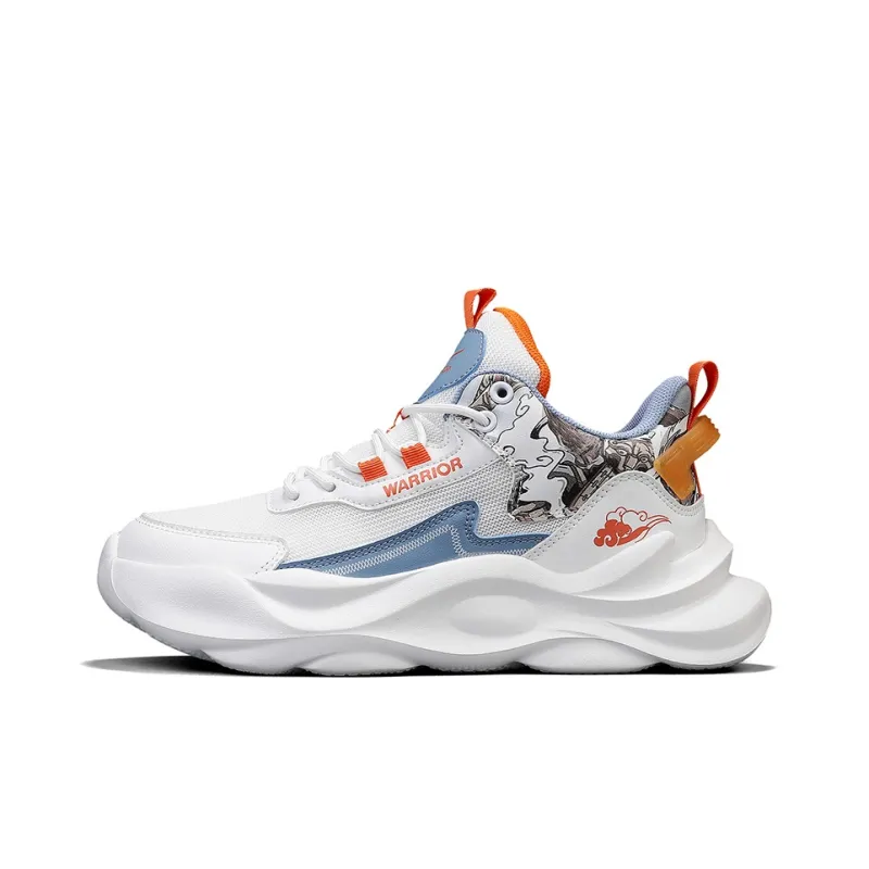 Warrior Cushioning Lightweight Slip-Resistant Mid-Top Basketball Shoes Men's-0