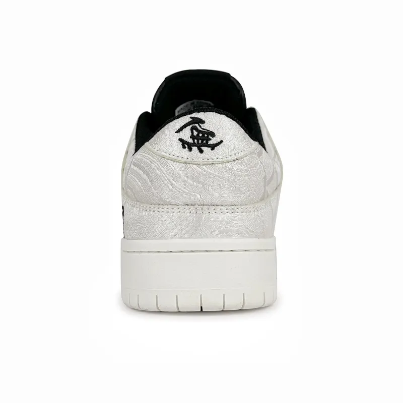 Rongchuan Anti-Slip And Wear-Resistant Lightweight Low-Top Skateboard Shoes Unisex White-2