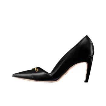 DIOR My Dior Irregular Heel High Heels 8cm Women's Black
