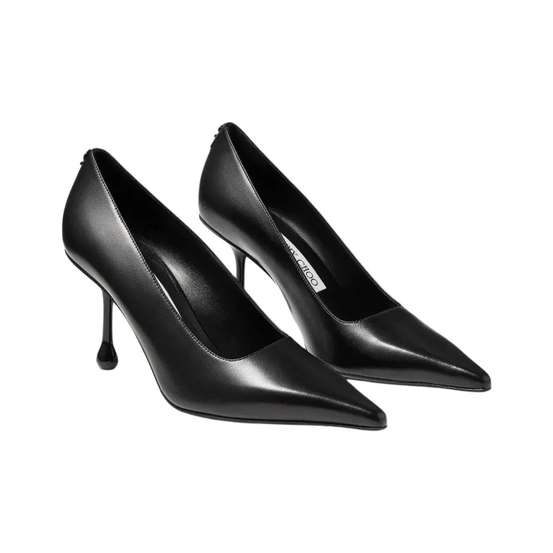 Jimmy Choo Ixia 80 Slim Heel High Heels 8cm Women's Black-2