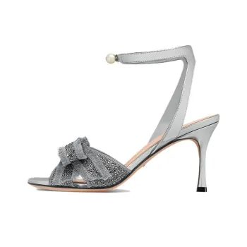 DIOR Adiorable Strap Sandals 8cm Women's Gray