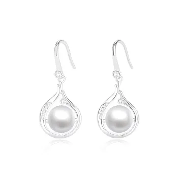 Shiban S925 Silver Earrings Unisex
