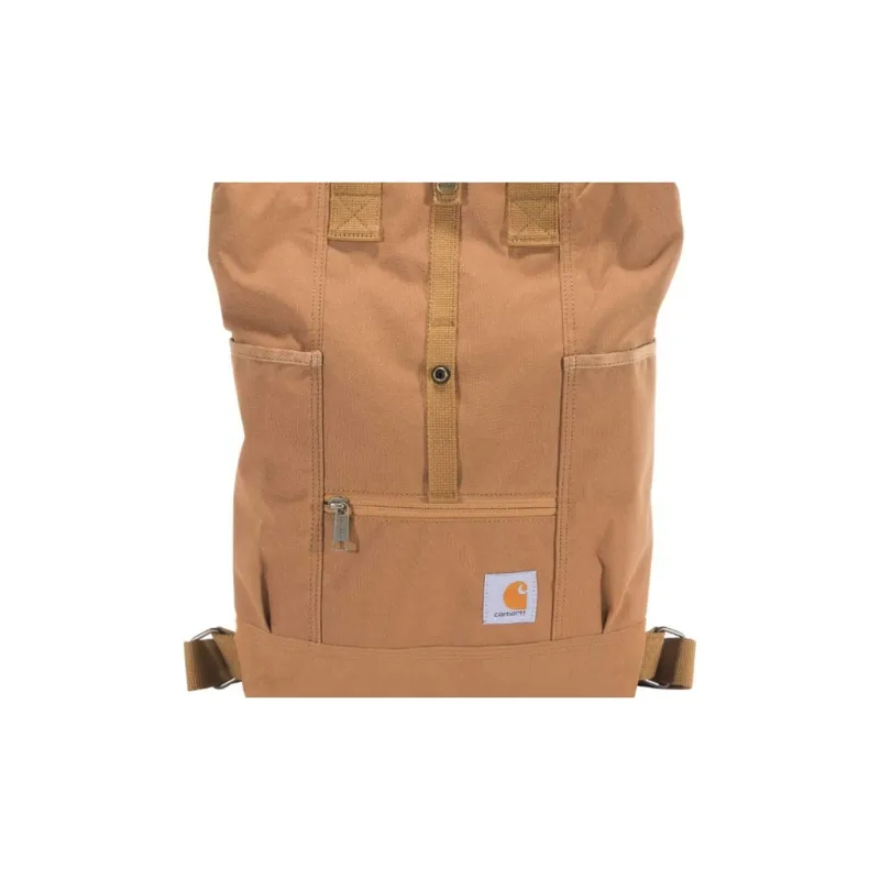 Carhartt Polyester Handbag, Backpack Unisex Brown-4