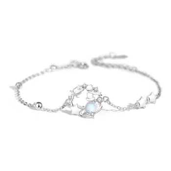 7℃ S999 Fine Silver Bracelets Unisex