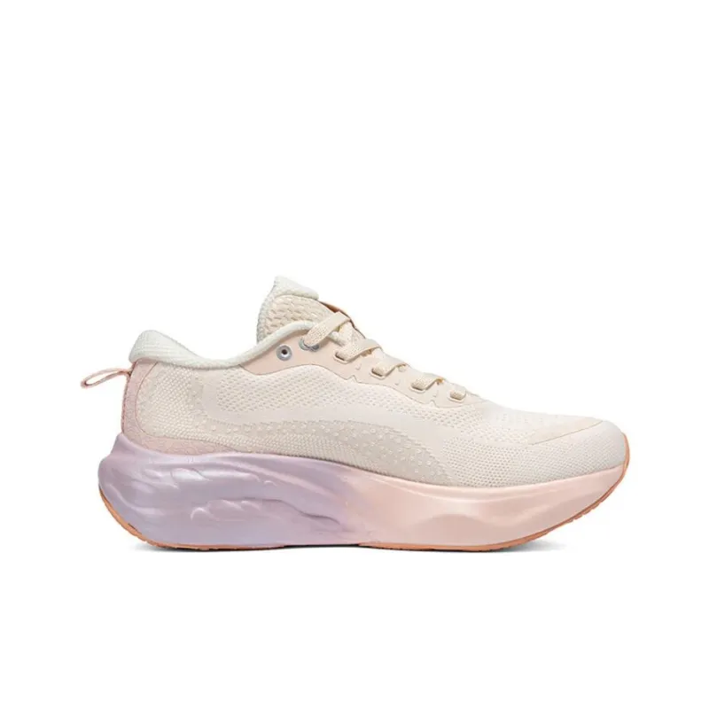 361° Slip-Resistant Rebound Breathable Low-Top Sprint Running Shoes Women's Pink Purple-1
