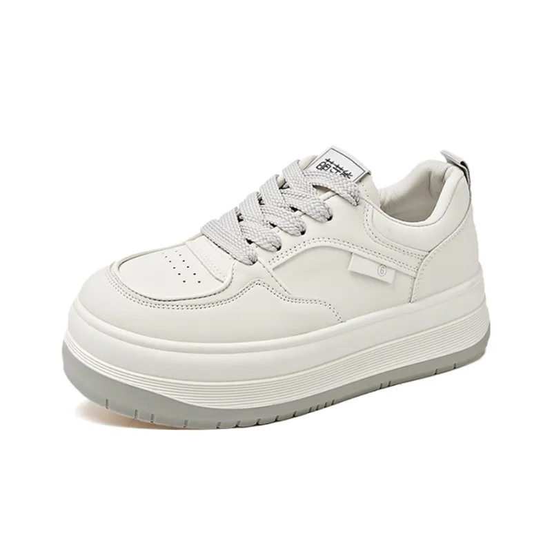 Budding Bear Slip Resistant, Abrasion Resistant, Lightweight, Height Increasing Low Top Skateboard Shoes Women's-33