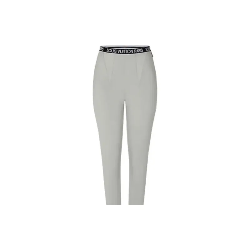 LOUIS VUITTON Sports Pants Women's Gray-3