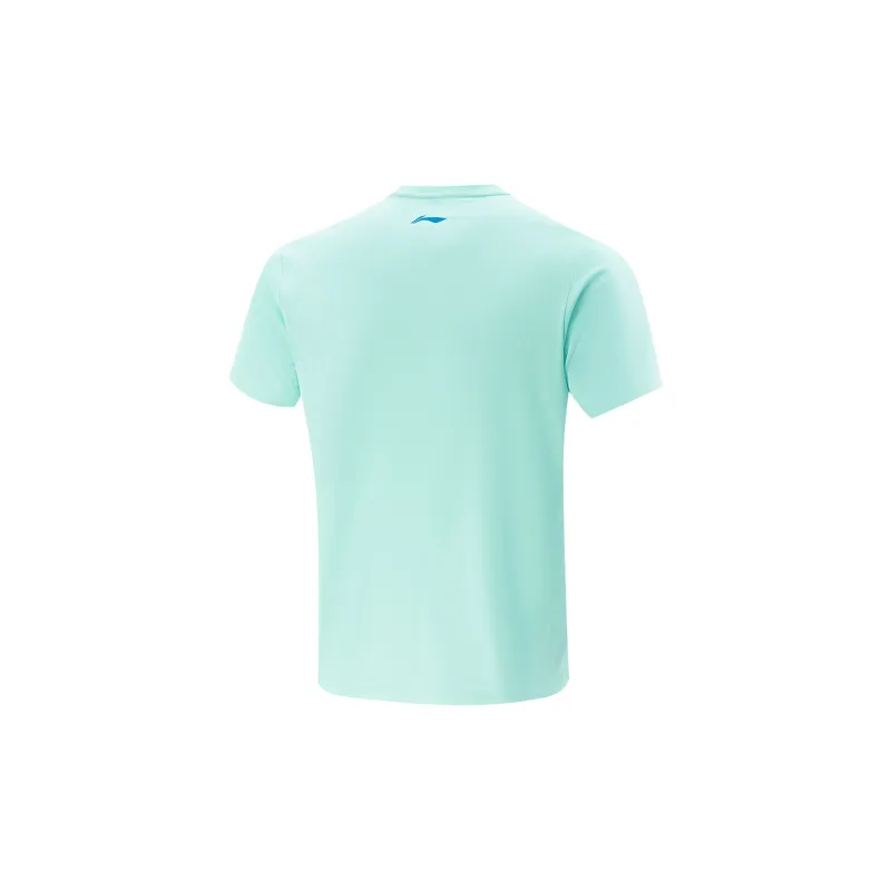 LiNing T Shirt Unisex Island Blue-1