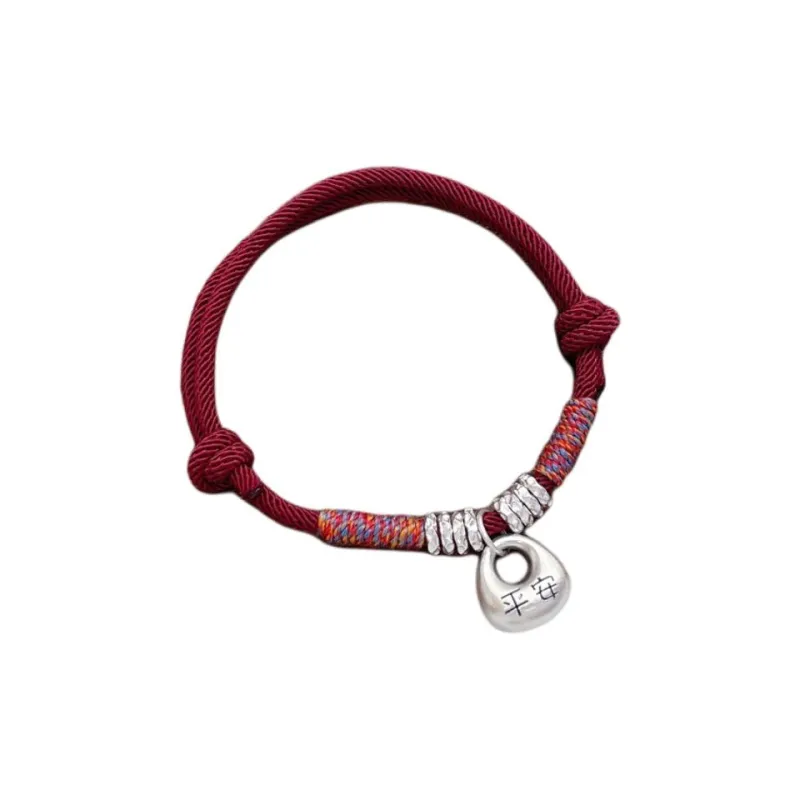 AITAO Foot Silver Bracelet 999 Fine Silver Unisex-0