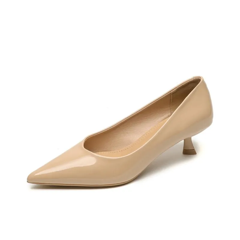 Than Than Me Slim Heel High Heels Women's-5