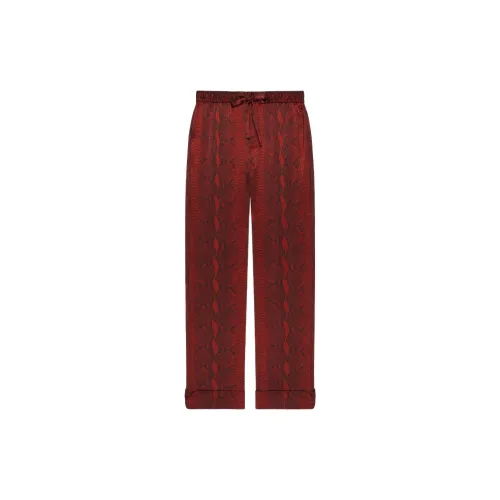 Givenchy SS25 Pajama Pants Men's Deep Red