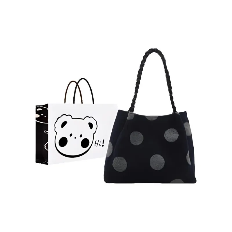 NX DOUGHNUT Woolen Commute Shoulder Bag Regular Women's Multicolor-0