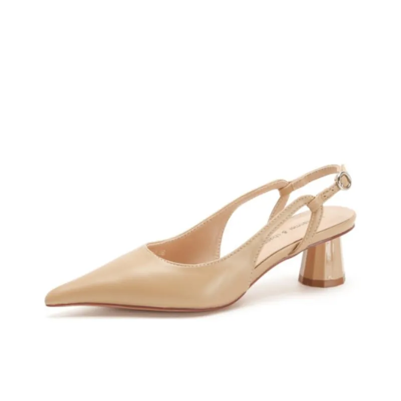 Than Than Me Chunky Heel High Heels Women's-8
