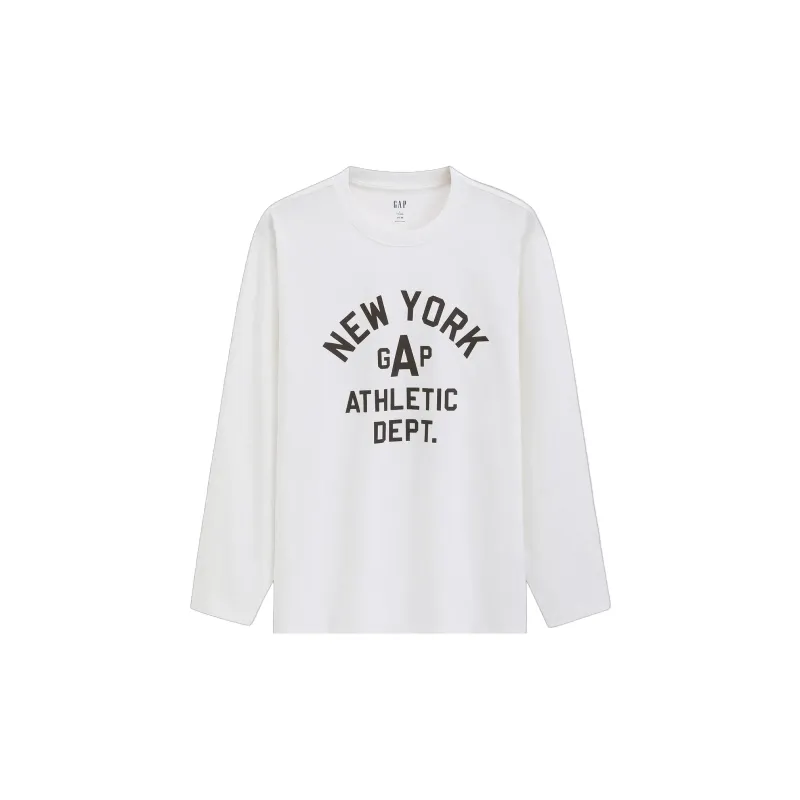 GAP T-Shirts Unisex White+Necklace-1