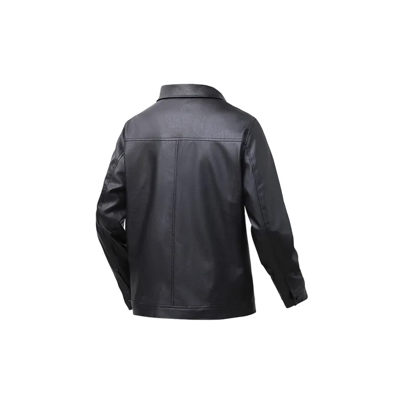 PIERRE CARDIN Leather Jacket Men's-1