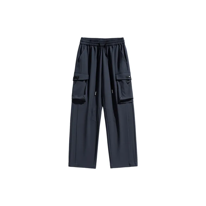 GY.VG Cargo Pants Unisex Brick Red-4