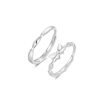 BLANK IN BLANK Sterling Silver Rings Unisex