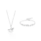 Necklace and Bracelet Clothing Sets[Sterling Silver 999]