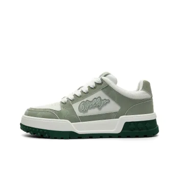 JEEP SPIRIT Skateboard Shoes Men Low Top Dragon Well Green