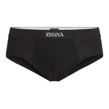 Ermenegildo Zegna Logo Waistband Briefs