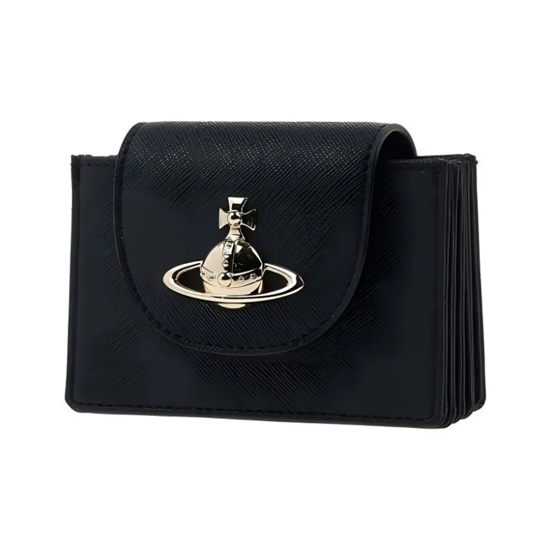 Vivienne Westwood Synthetic Leather Card Holder Men's Black-1