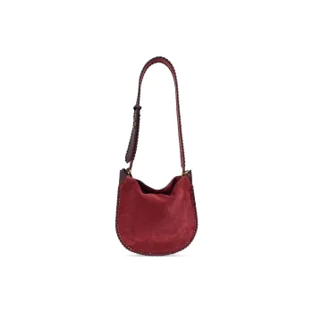 ISABEL MARANT Oskan Whipstitch Trim Shoulder Bag