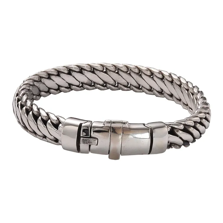 Angel Wishes 925 Sterling Silver Bracelets Men's-0