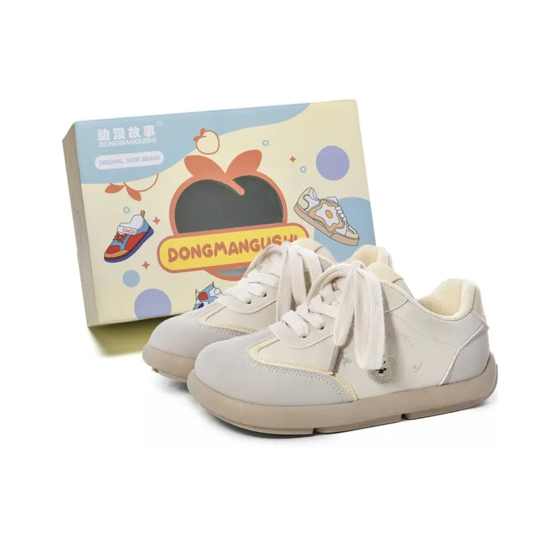 Anime Story Slip Resistant, Abrasion Resistant, Lightweight, Breathable Low Top Skateboard Shoes Women's-0