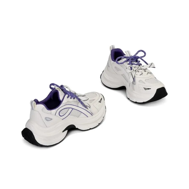 JESSICA SOPHIA Cushioning Height Increasing Low-Top Chunky Sneakers Women's-6