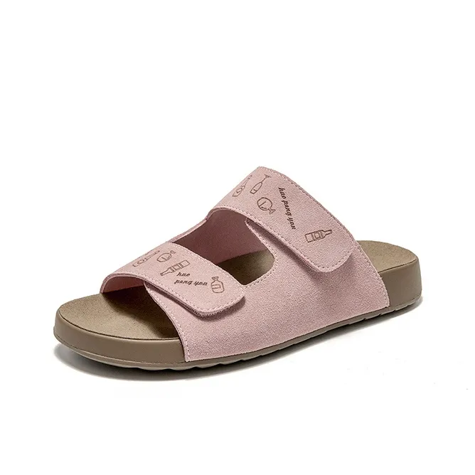 FIVE PLUS Slip Resistant Abrasion Resistant Slide Slippers Women's-1