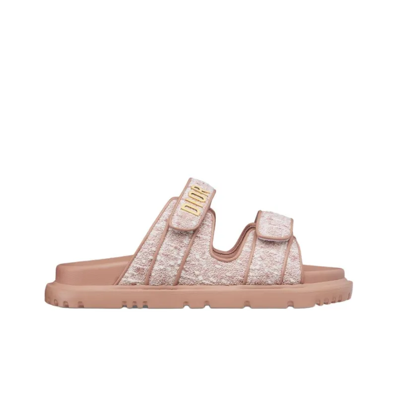 DIOR DiorAct Slide Slippers Women's Pink-1
