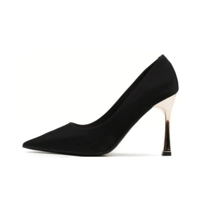 Than Than Me Slim Heel High Heels Women's-0