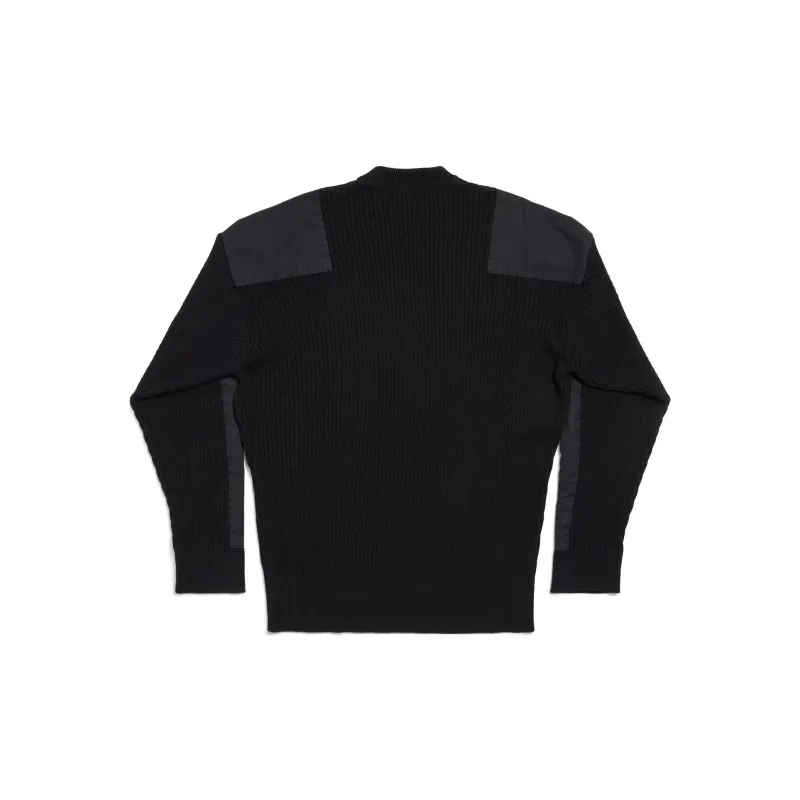 Balenciaga Knitwear Loose Fit Style Men's Black-0