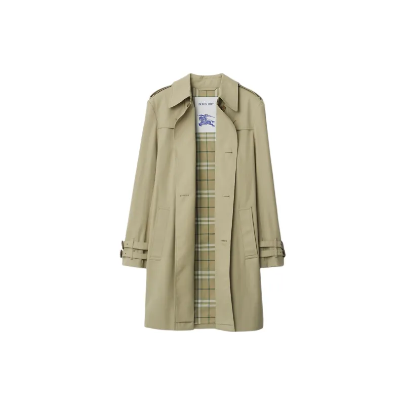 Burberry Double Breasted Belted Trench Coat-1