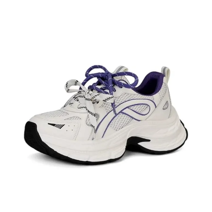 JESSICA SOPHIA Cushioning Height Increasing Low-Top Chunky Sneakers Women's-5
