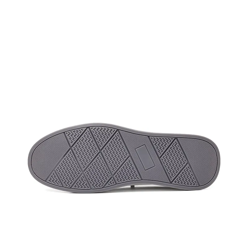 POPULAR ROUSE PR Low Top Skateboard Shoes Men's White-3