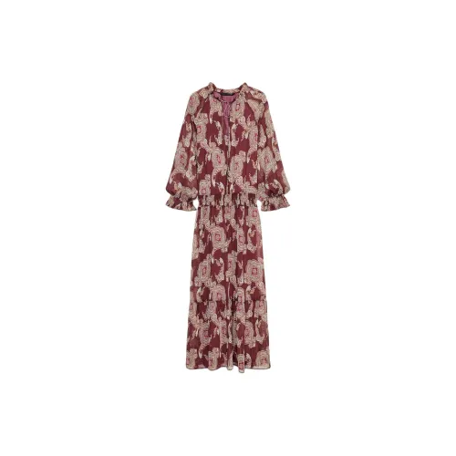 ZARA Long Sleeved Dress Women's Multicolor