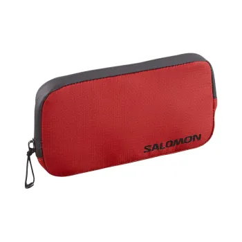 SALOMON Polyamide Clutch Unisex Red & Black