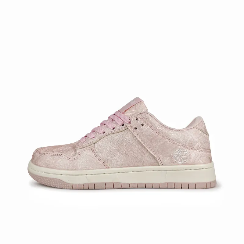 Rongchuan Anti-Slip And Wear-Resistant Lightweight Low-Top Skateboard Shoes Unisex Pink-0