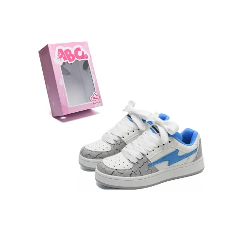 ABCIO Coverage Slip Resistant Cushioning Wear Resistant Support Height Increasing Low Top Skateboard Shoes Unisex