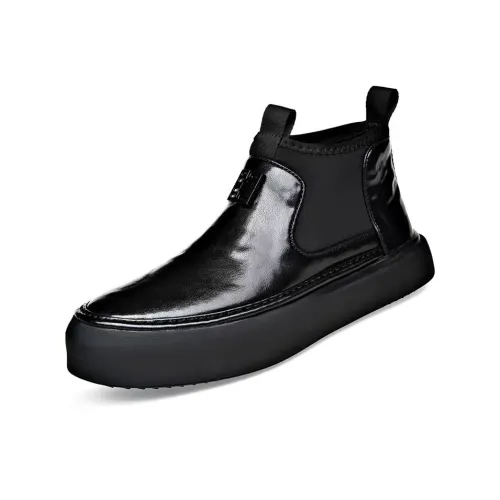 ENRICO COVERI Chelsea Boots Men's Black