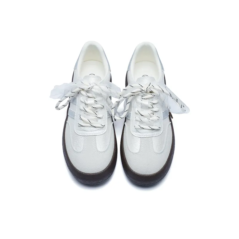 Fawn Miri Anti Slip Wear Resistant Low Top Skateboard Shoes Women's-3