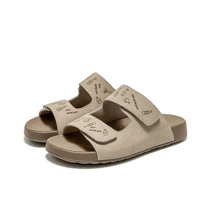 FIVE PLUS Slip Resistant Abrasion Resistant Slide Slippers Women's-9