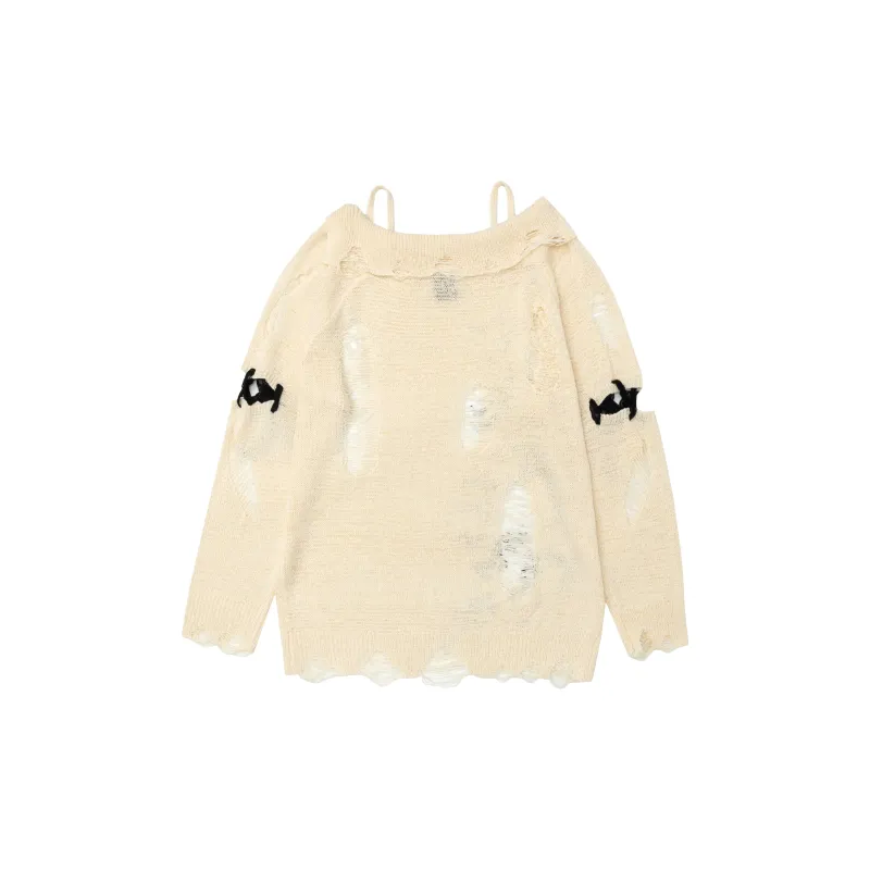 7 SEVFUN Trendy Versatile Fashion Sweater Women's Apricot-1