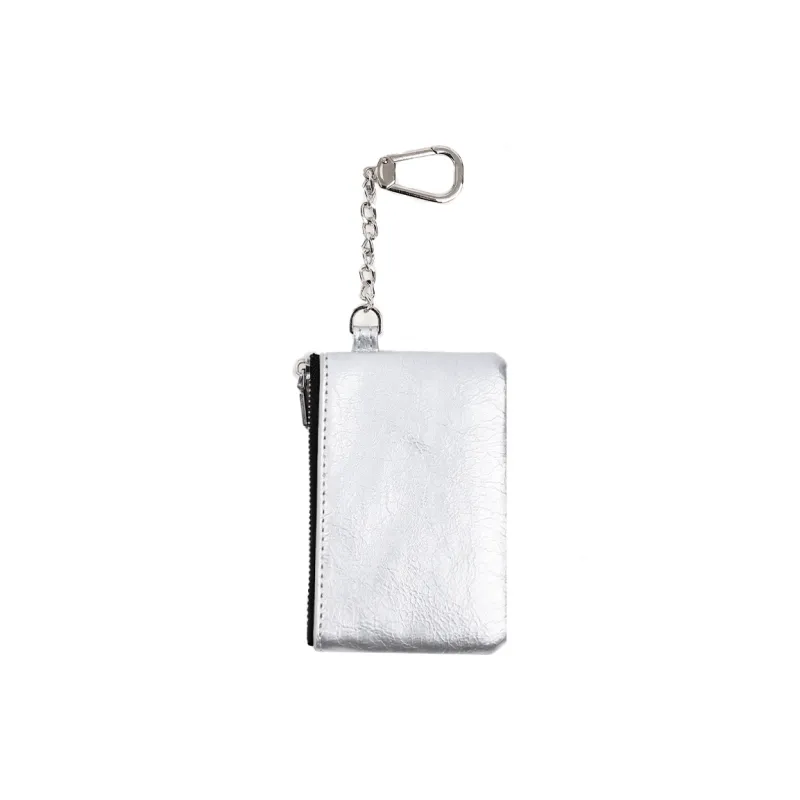 ChillHigh PU Coin Purse Unisex Black-10