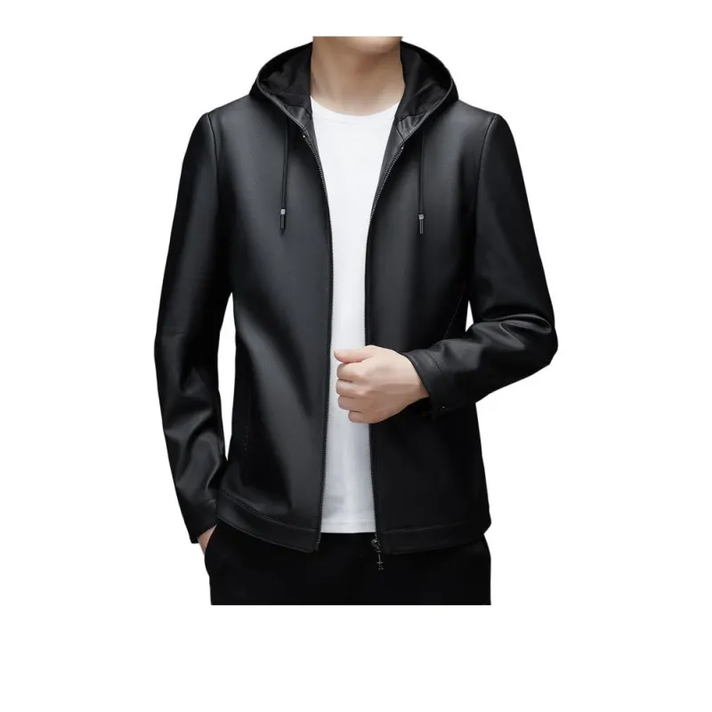 PIERRE CARDIN Leather Jacket Men's-2